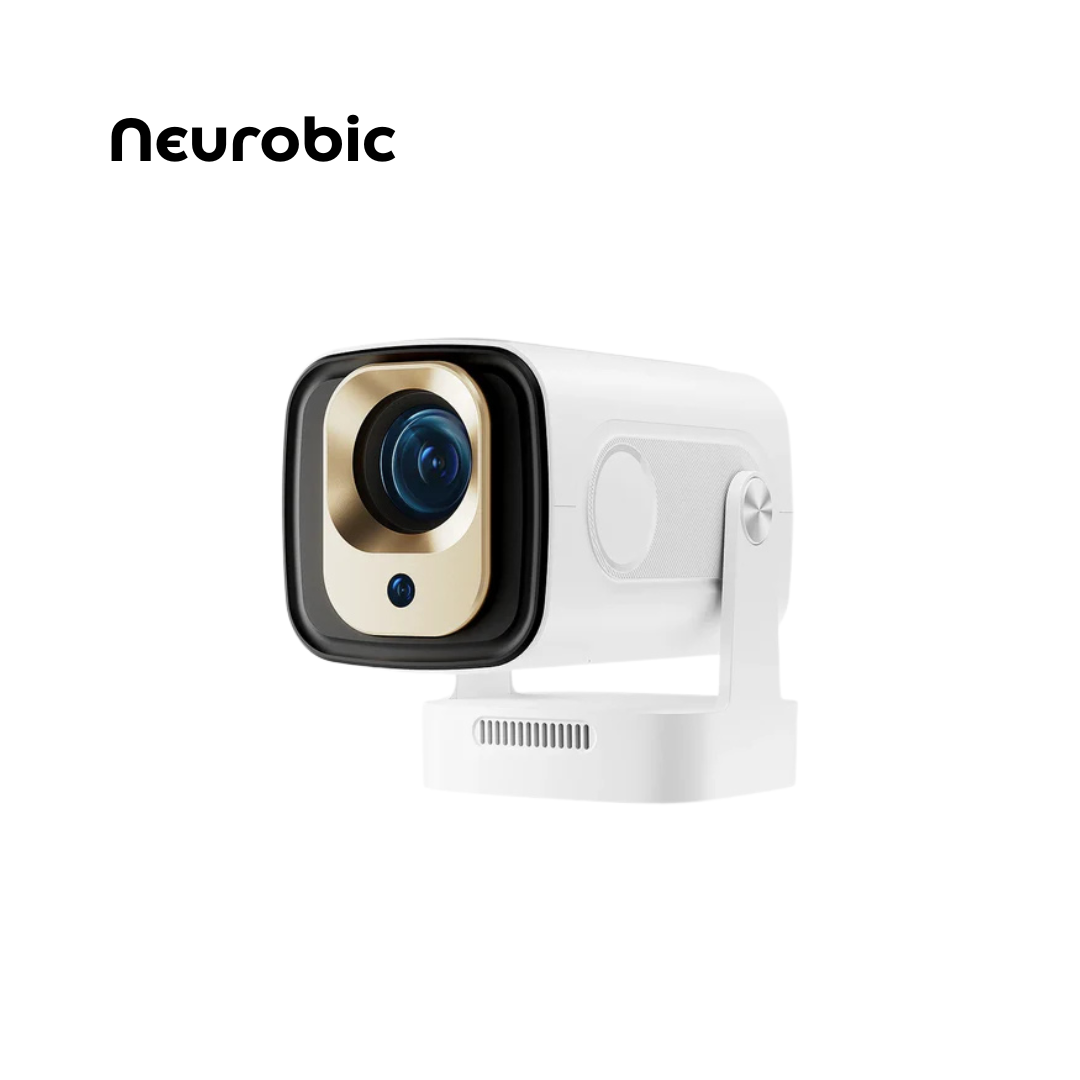Neurobic HY310 Mini Projector Auto Focus 4K Native 1080P 260ANSI Android11 5W Speaker
